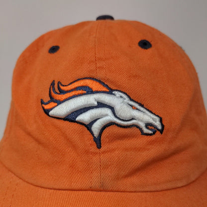 NFL Women's Slideback Hat Orange Adjustable Embroidered Denver Broncos Logo