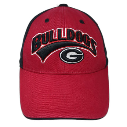 Georgia Bulldogs NCAA Captivating Headgear Red Black Cap Hat One Size Two Tone