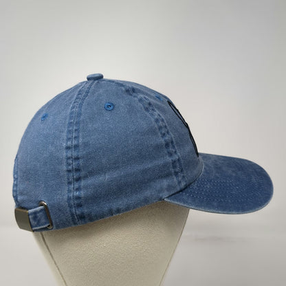 Port Authority Baseball Cap Blue One Size Embroidered Jules Logo Maple Leaf Hat
