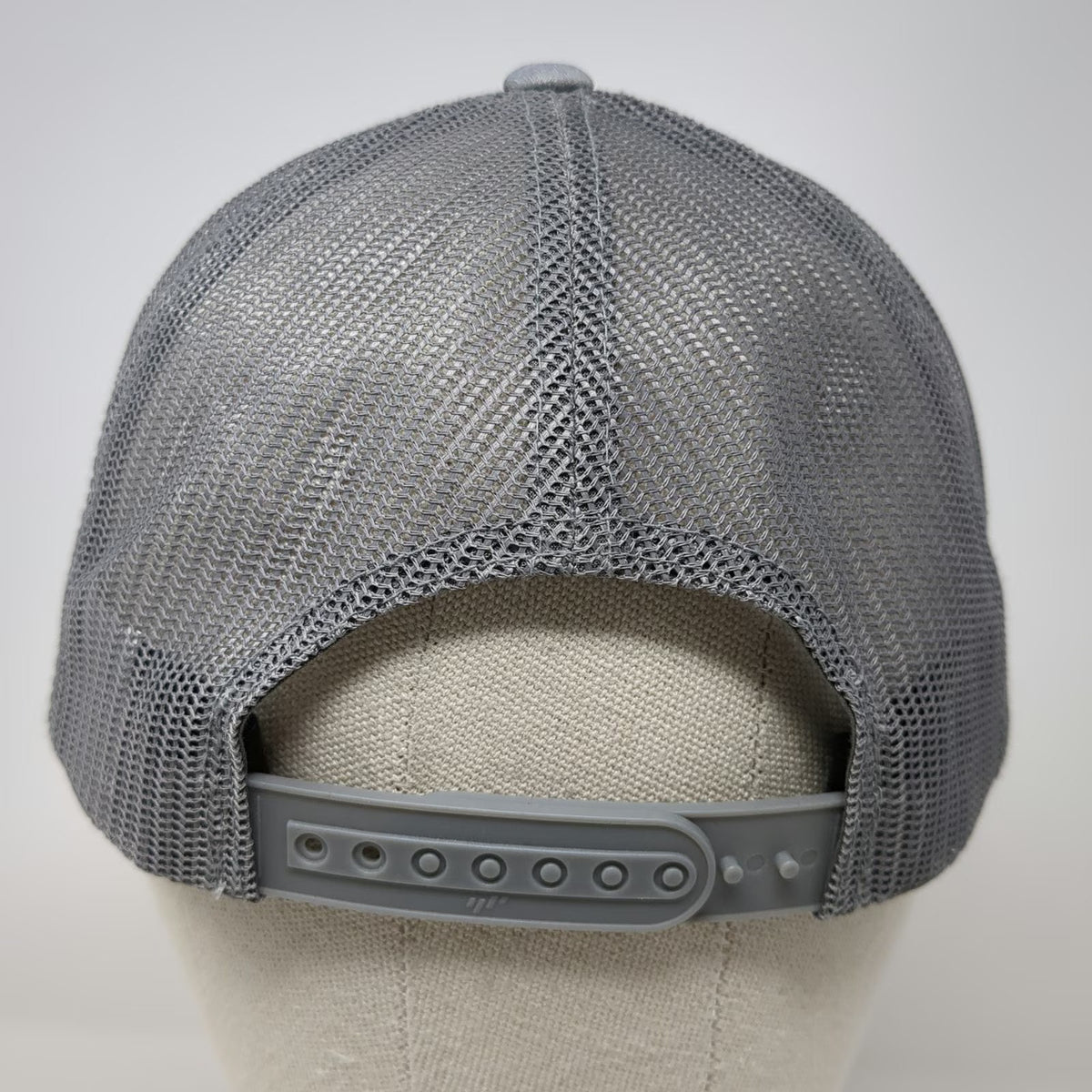 Team 365 Freedom Energy Logistics Gray Trucker Hat One Size Mesh Snapback
