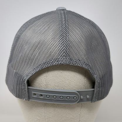 Team 365 Freedom Energy Logistics Gray Trucker Hat One Size Mesh Snapback