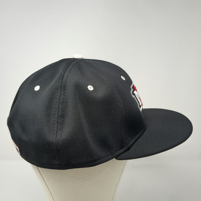 Northwest Nazarene Nighthawks NCAA The Game Cap Black XL A-Flex Gray Brim Hat