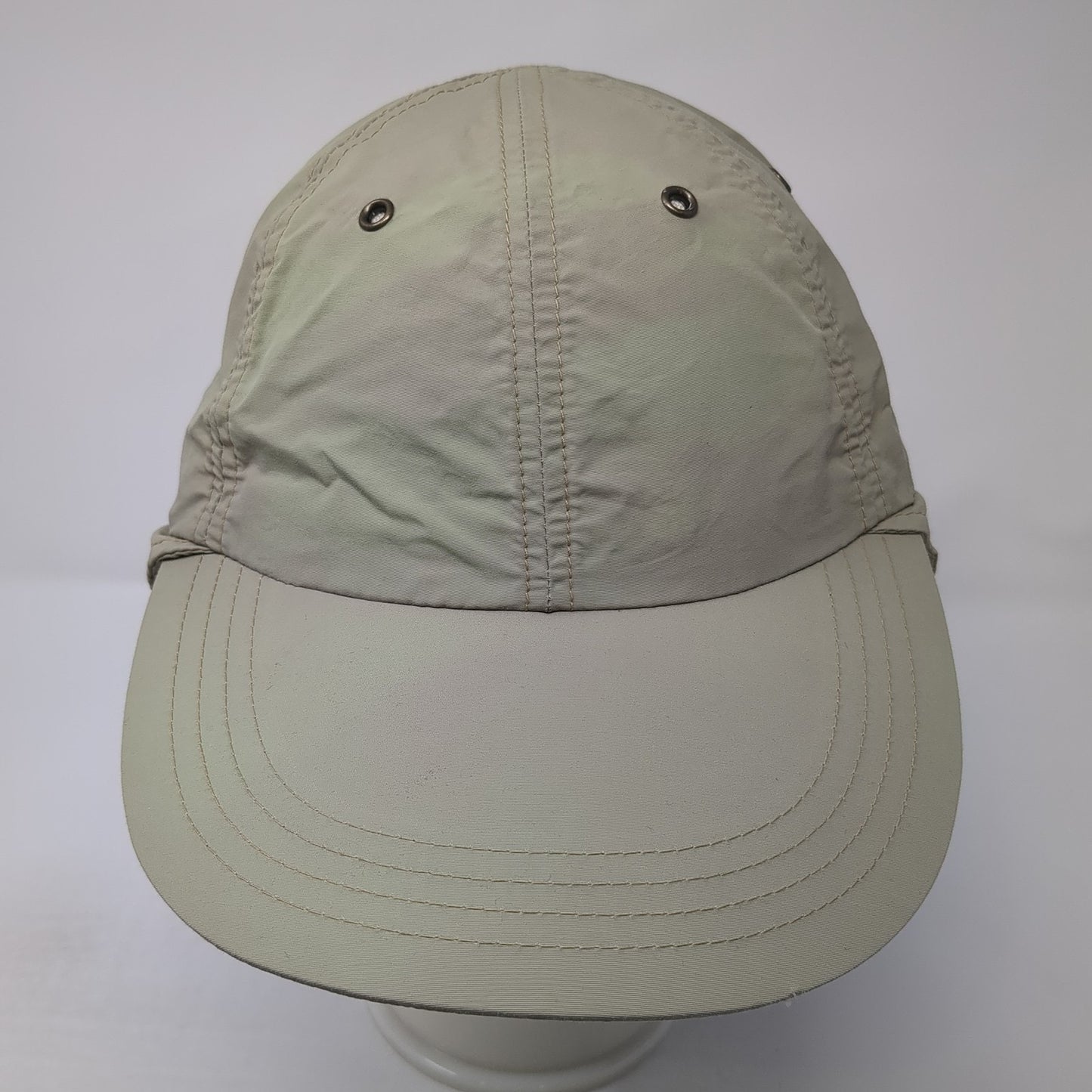 Outdoor Cap Trapper Hat Brown One Size Adjustable Drawstring Ear Flap Blank
