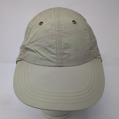 Outdoor Cap Trapper Hat Brown One Size Adjustable Drawstring Ear Flap Blank