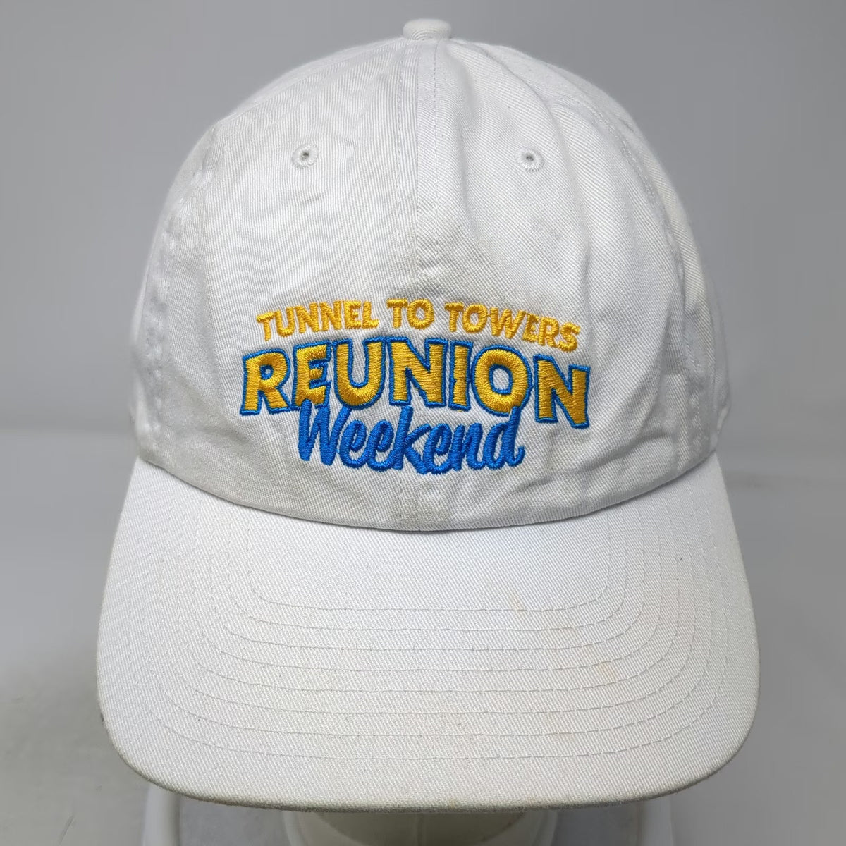 '47 Tunnel To Towers Foundation Reunion Weekend Baseball Cap White One Size Hat