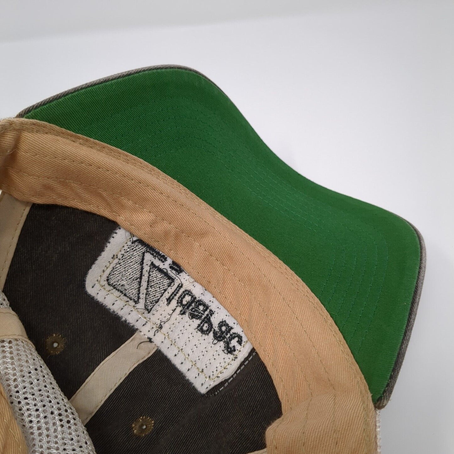 IdaPac Snapback Trucker Hat Gray OS Adjustable Embroidered Mesh Back Legacy