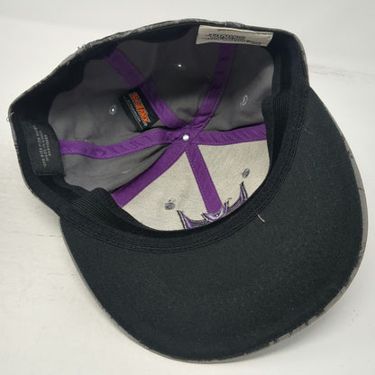 Transformers Decepticon Baseball Cap Gray One Size Purple All Over Print Hat
