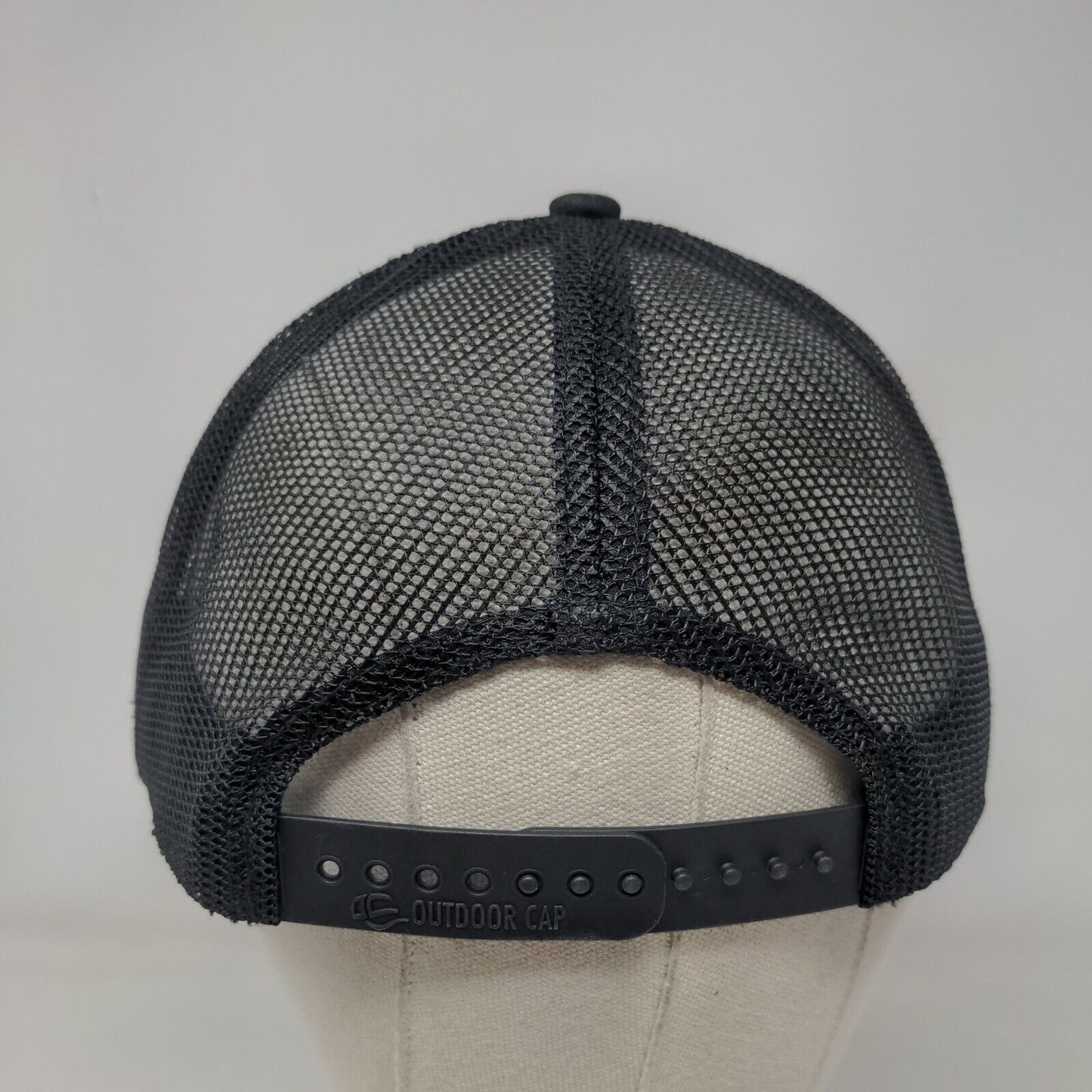 The Ries Brothers Snapback Mesh Back Trucker Hat Black Adult Outdoor Cap