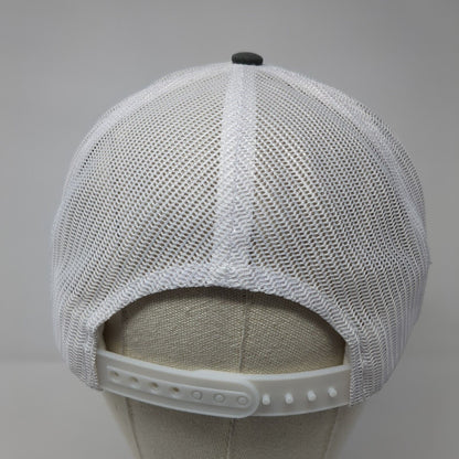 Born on The River Snapback Trucker Hat White OS Adjustable Mesh NRS Moscow Idaho