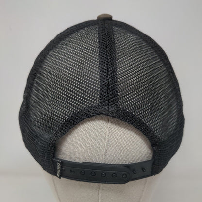 Realtree Outfitters Snapback Mesh Back Trucker Hat Brown One Size