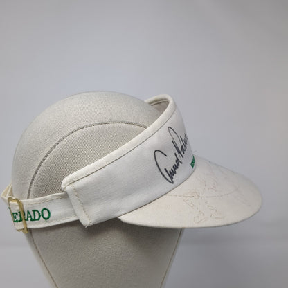 Vintage Visor Hat Signed Autographed Arnold Palmer ChiChi Rodriguez Terry Dill