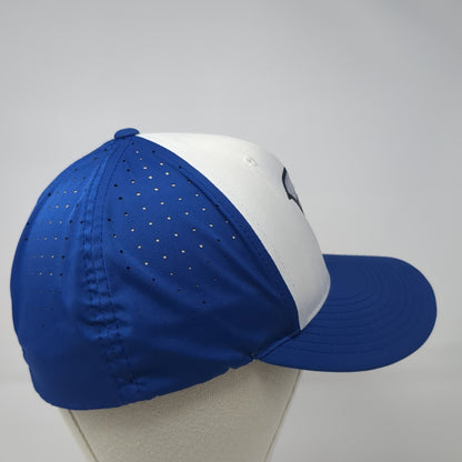 Godfrey Timberwolves Fitted Baseball Cap Blue Medium Embroidered Richardson