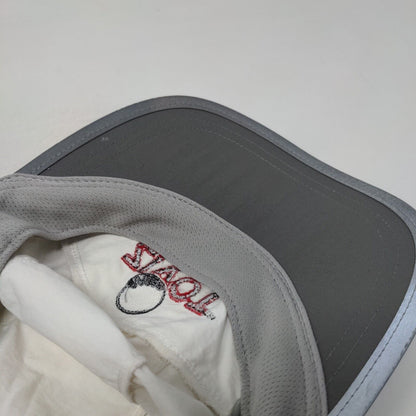 ZIVOT Golf Strapback Hat White OS Adjustable Embroidered Richardson Adventure