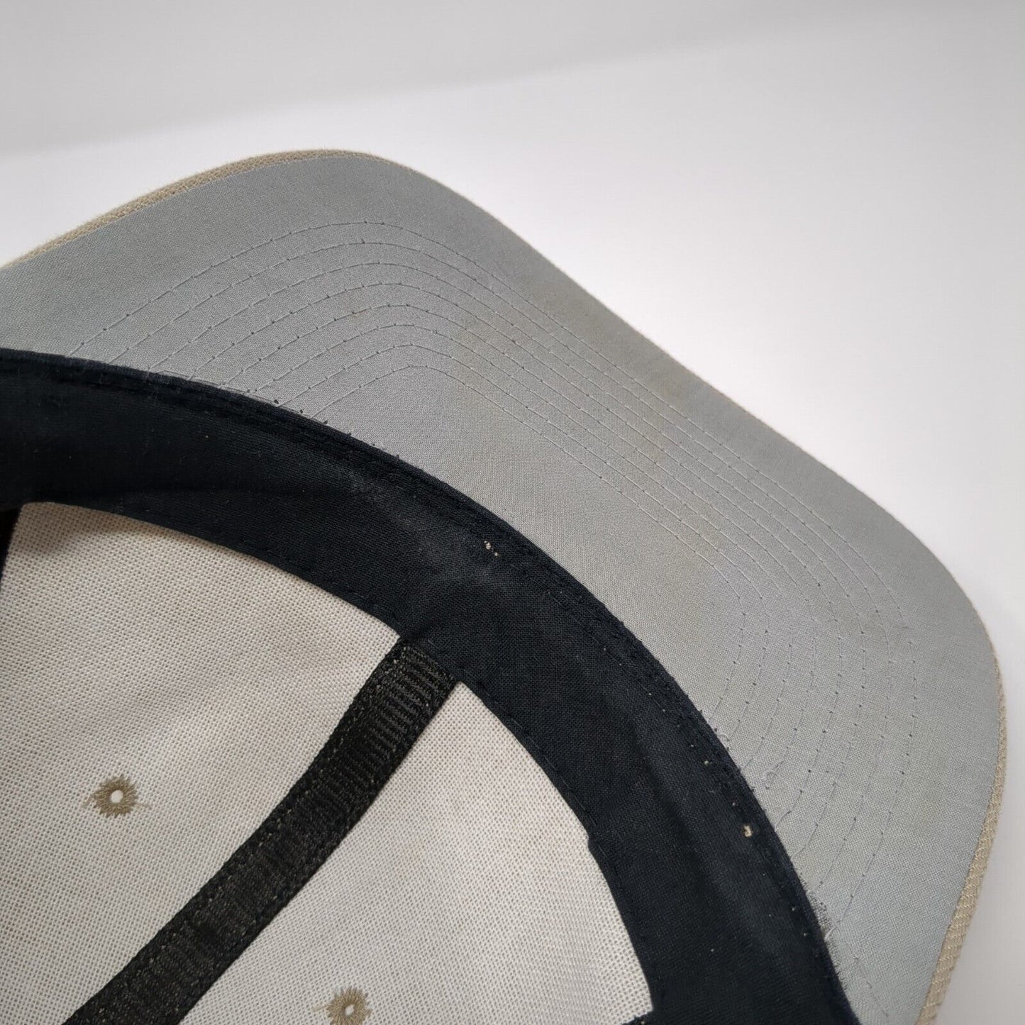 Unbranded Fitted Hat Tan 6 3/4 Solid Outdoor 6 Panel Vent Holes Blank