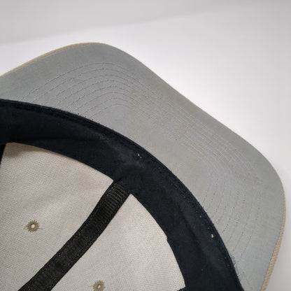 Unbranded Fitted Hat Tan 6 3/4 Solid Outdoor 6 Panel Vent Holes Blank