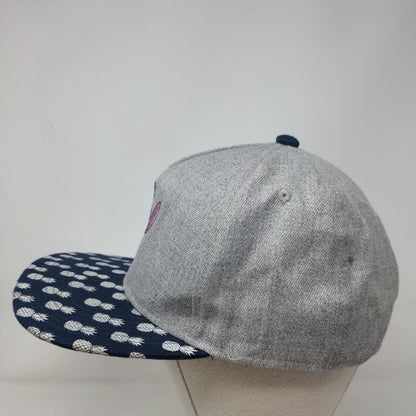 Lilo & Stich Snapback Hat Multicolor One Size Adjustable Embroidered Disney