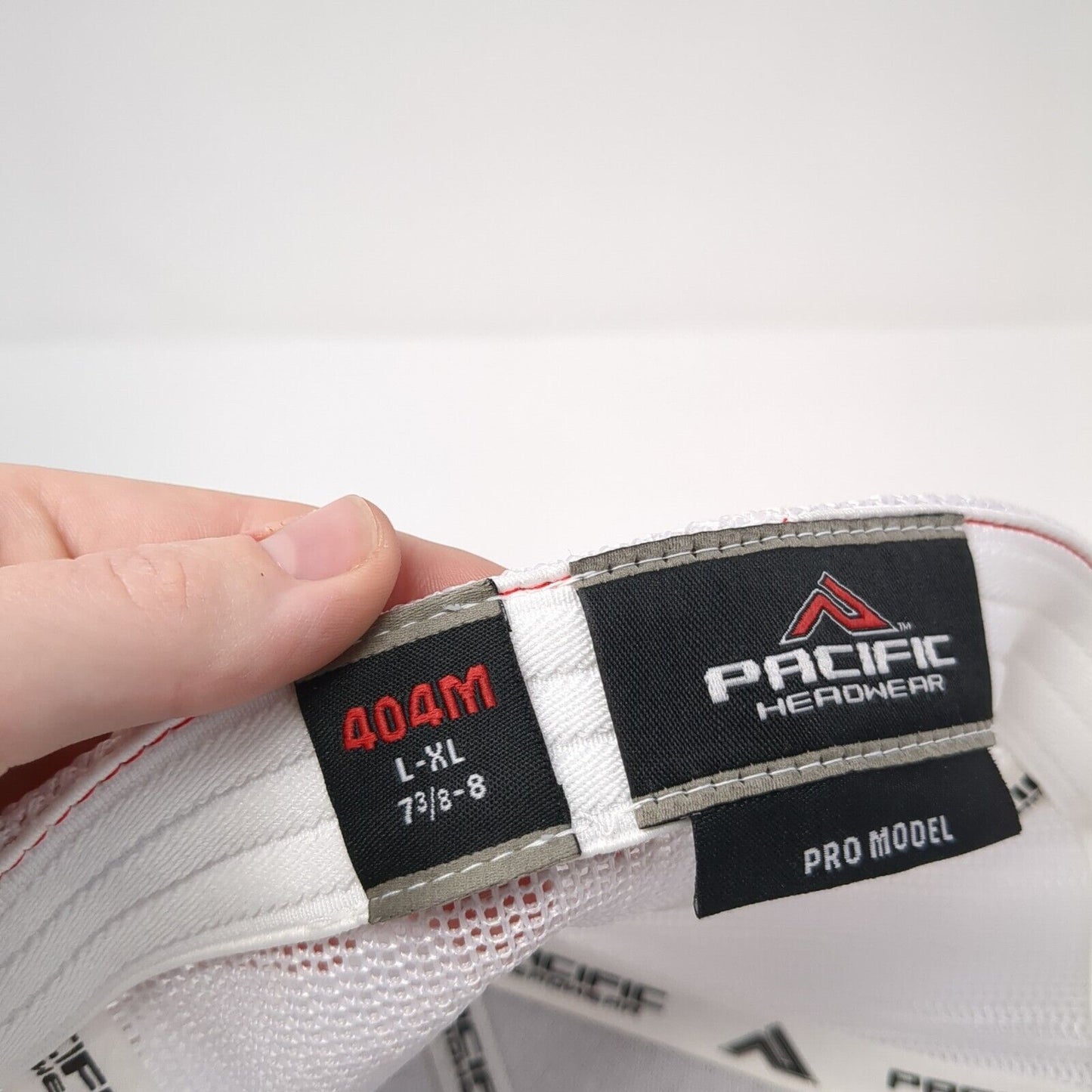 I Go Where You Go Fitted Trucker Hat Red 7 3/8-8 Mesh Back Colorblock