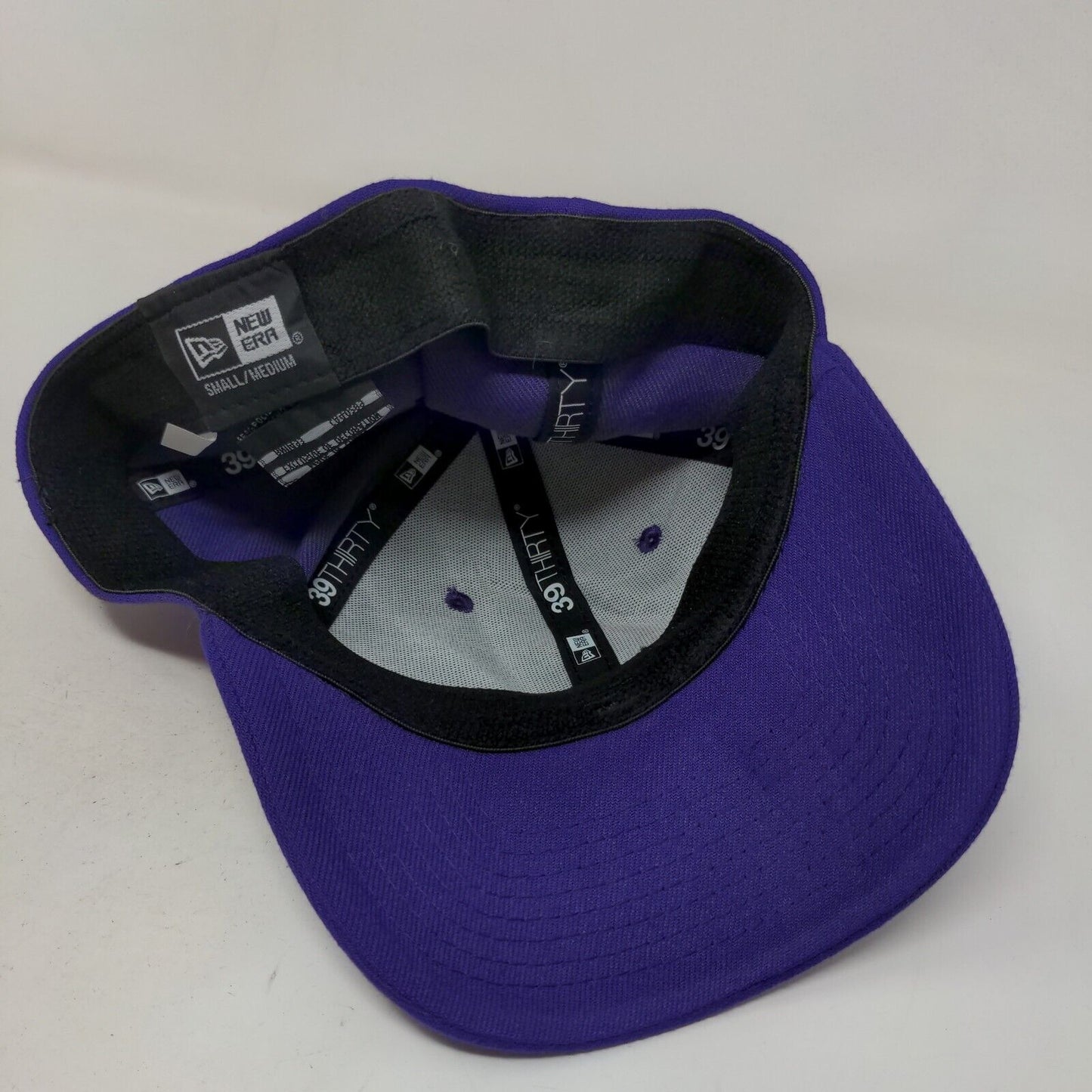 New Era Men's Fitted Hat Purple S-M Clemson Tigers Embroidered Logo