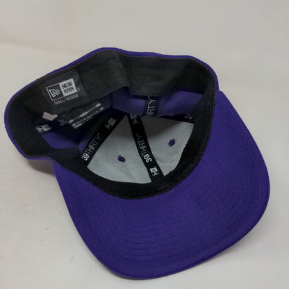 New Era Men's Fitted Hat Purple S-M Clemson Tigers Embroidered Logo