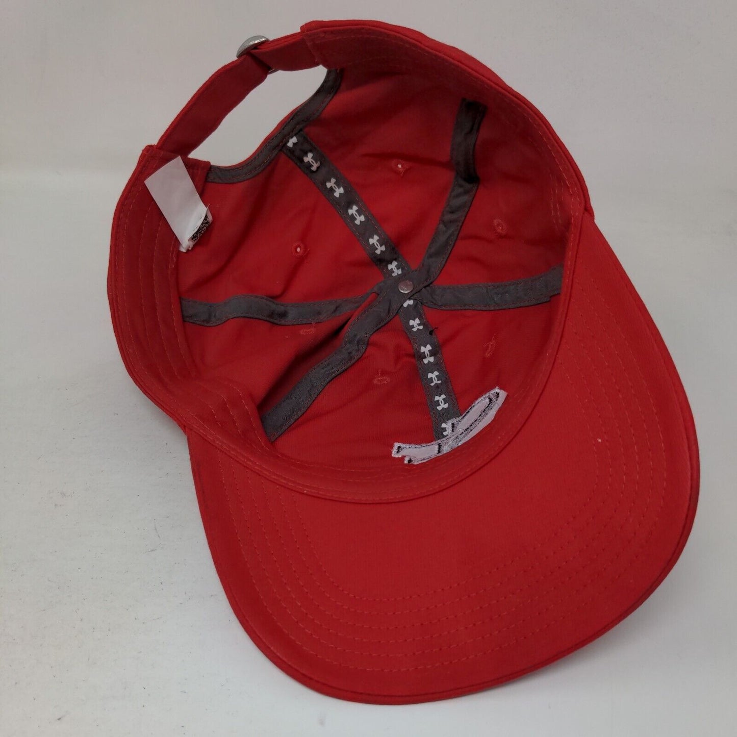 Under Armour Men's Slideback Hat Red OSFA Embroidered South Fork SF Logo