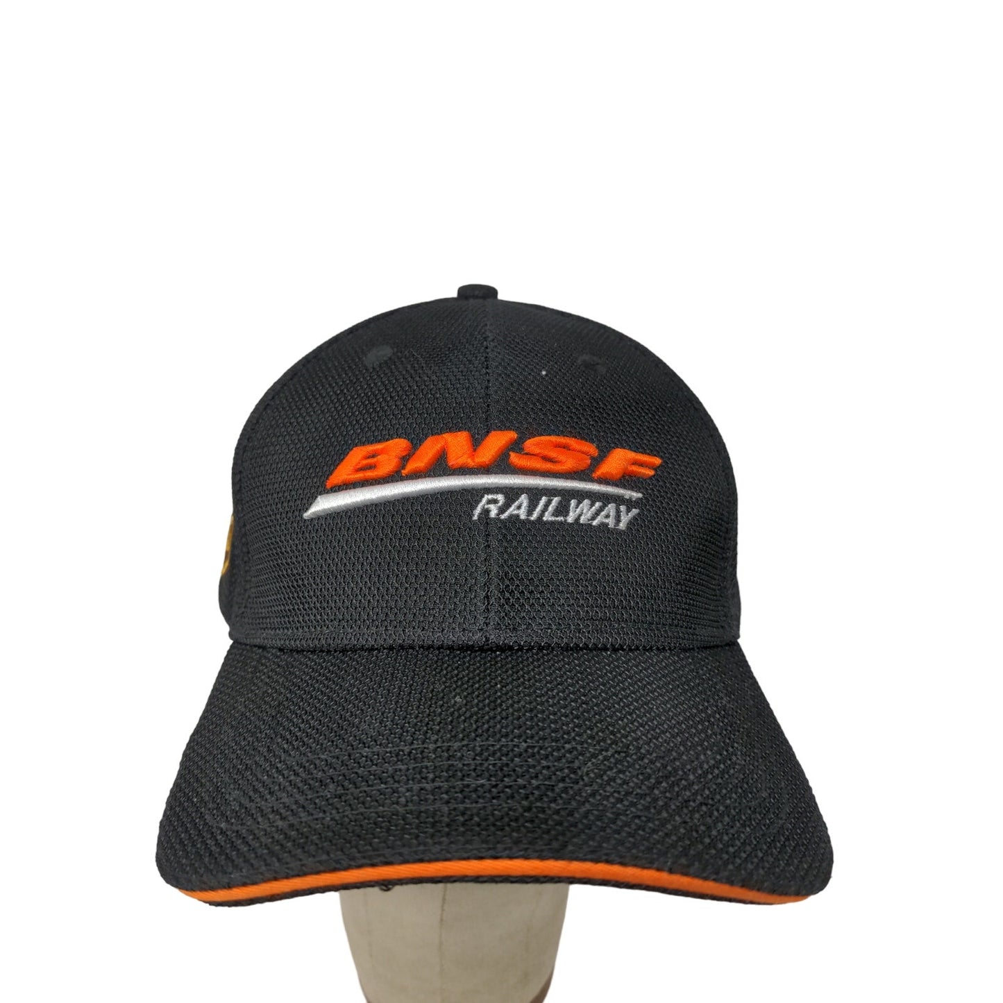 BNSF Railway UPS Peak 2017 Strapback Hat OSFA Black Embroidered Logos