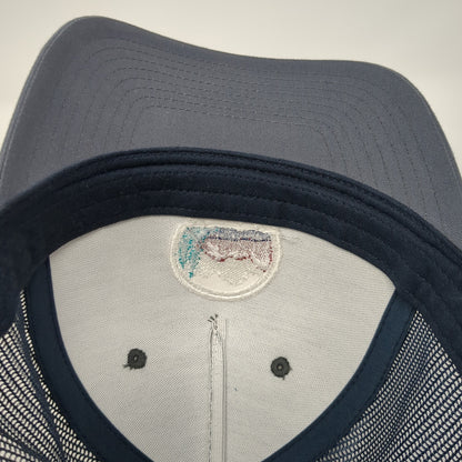 Community Bank Snapback Mesh Back Trucker Hat Gray One Size Richardson