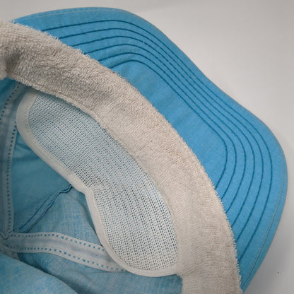 Zion National Park Slideback Hat Blue OSFA Adjustable Leather Strap