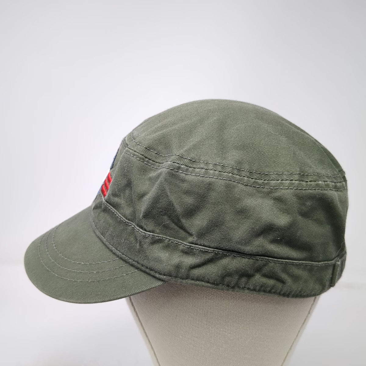 Stylemaster Army Cap Green One Size Operation Homefront Jim Beam Cotton Hat