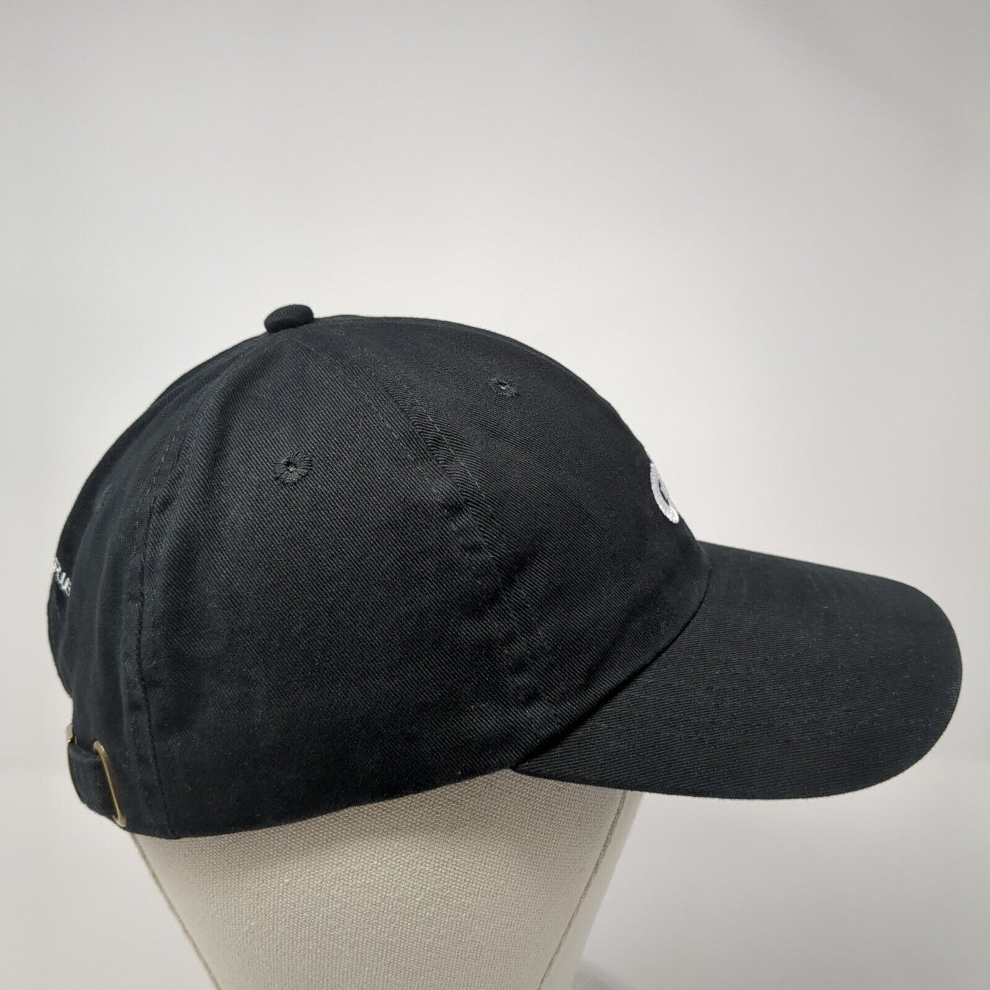 GQ Proud Subscriber Slideback Hat Black One Size Adjustable Embroidered