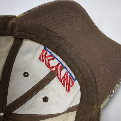 Graffiti Baseball Cap Green Brown One Size Camo KYB Shocks Struts Automotive Hat