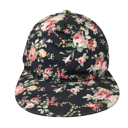 Hater Est 2012 Snapback Hat Multicolor OS Adjustable Floral Print Vented Holes