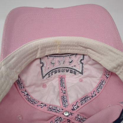 Feb. 1, 2015 Eldorado XLIX Strapback Hat Pink OS Extreme Fit Distressed Ahead
