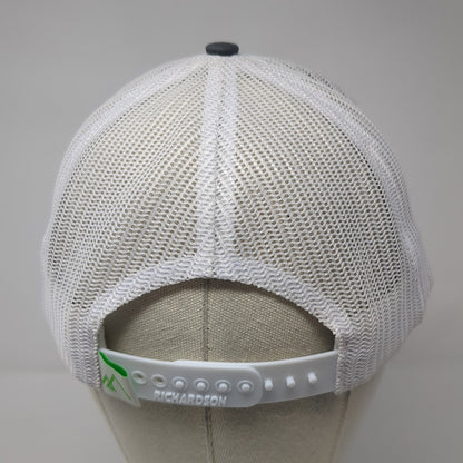 Empire Snapback Trucker Hat Gray One Size Adjustable Mesh Back Name Brand