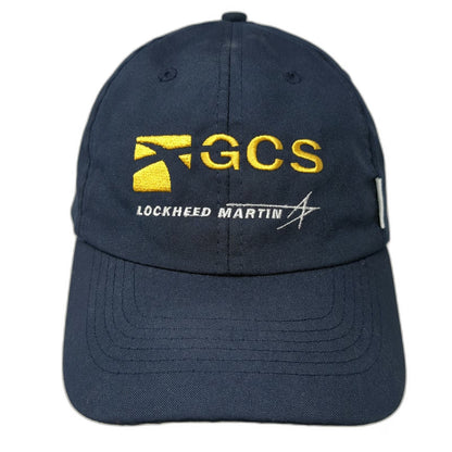 AMC Line Lockheed Martin GCS Baseball Cap Blue One Size Recycled Strapback Hat
