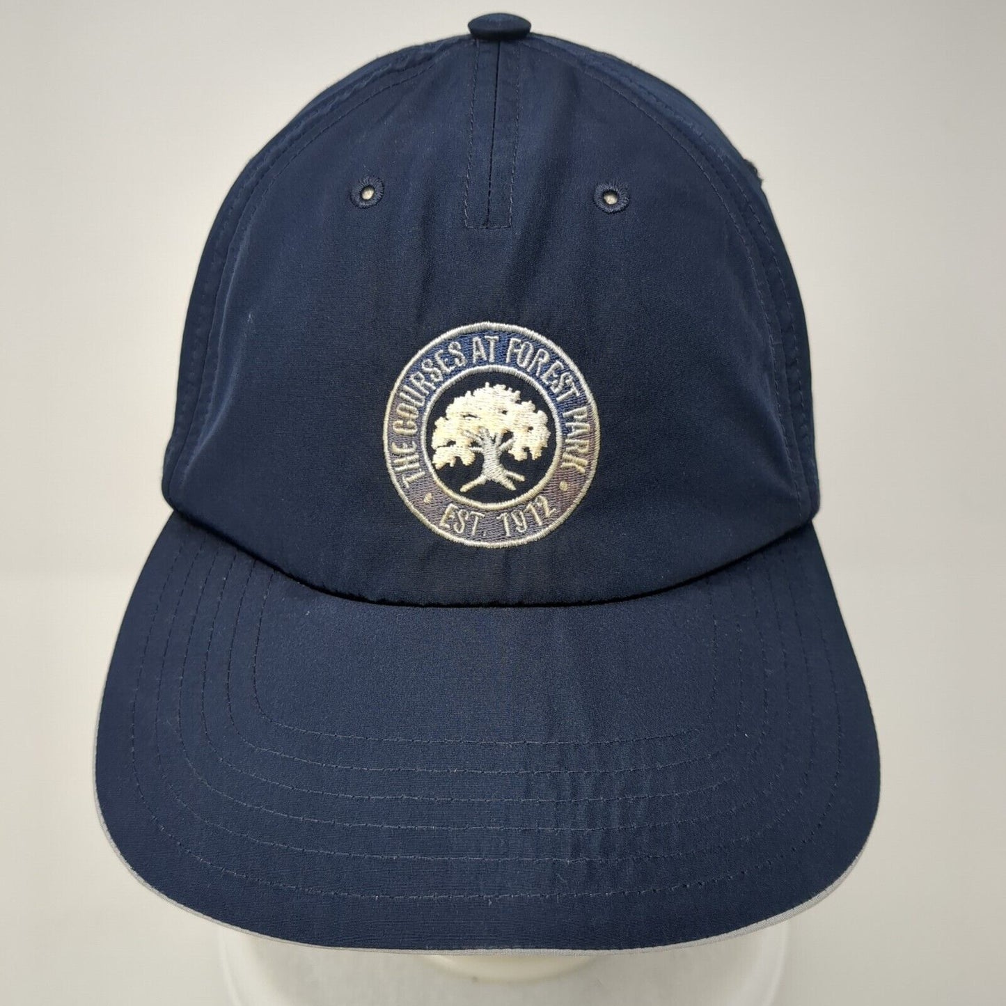 The Courses at Forest Park Est 1912 Strapback Hat Blue One Size Adidas