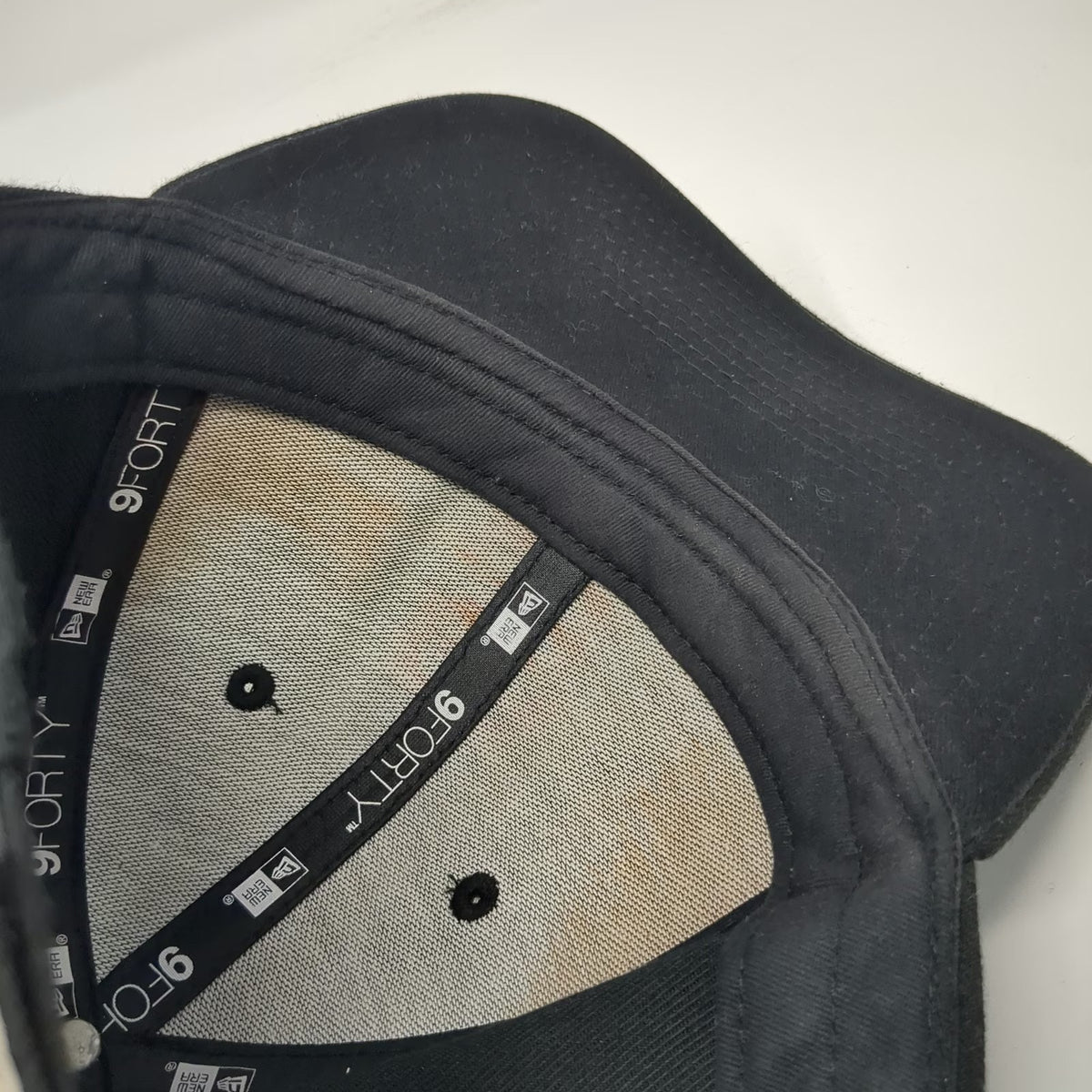 New Era San Francisco Giants MLB Black One Size Baseball Cap Hat Adjustable