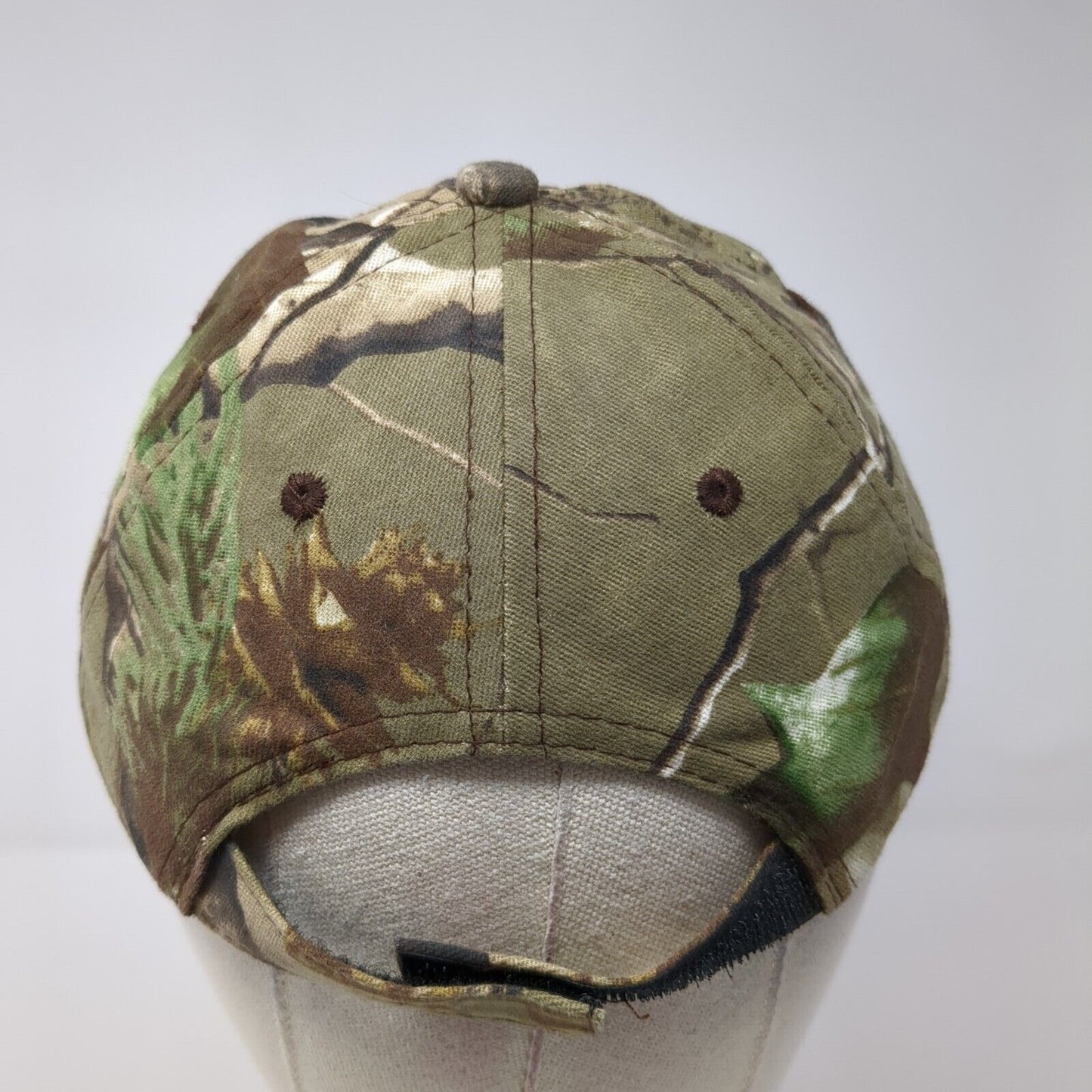 Young Buck Strapback Hat Camo Kid 52cm Adjustable Little Kritters