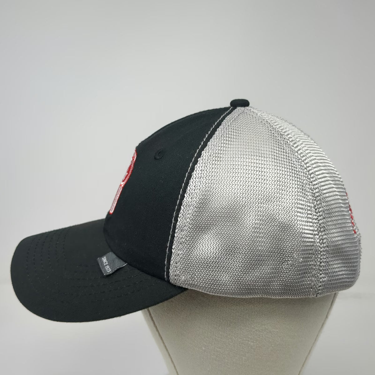 Kenworth Baseball Cap Black Silver One Size Strapback The Worlds Best Mesh Hat