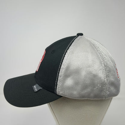 Kenworth Baseball Cap Black Silver One Size Strapback The Worlds Best Mesh Hat
