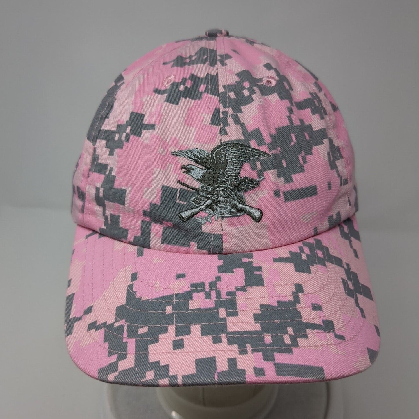 NRA National Riffle Association Strapback Hat Camouflage One Size Adjustable