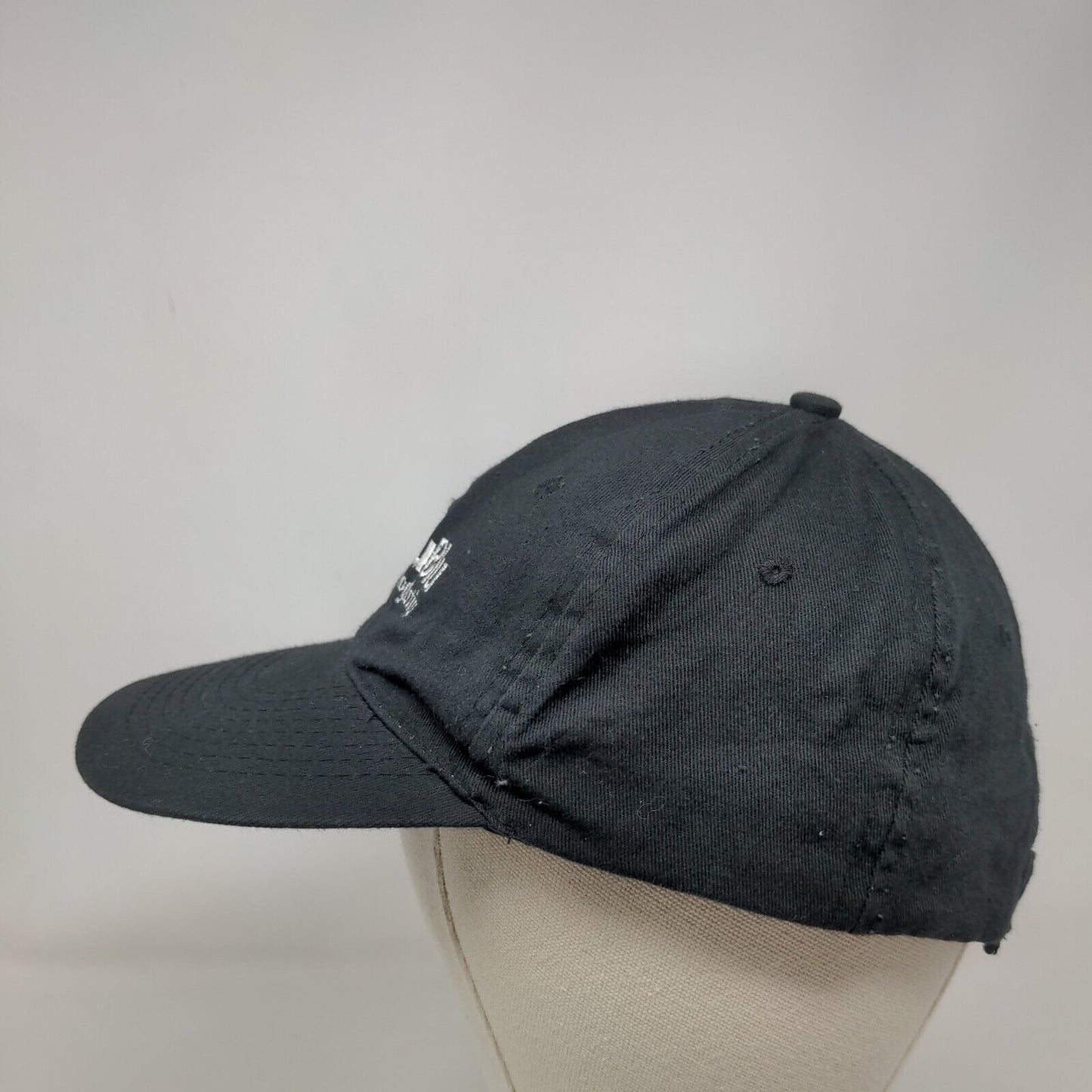 TruBlu Logistics Strapback Hat Black OSFA Embroidered Adjustable Hit Wear