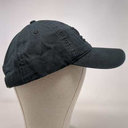 77 USA Flag Slideback Hat Black OSFA Patriotic American Eagle Outfitters Cotton