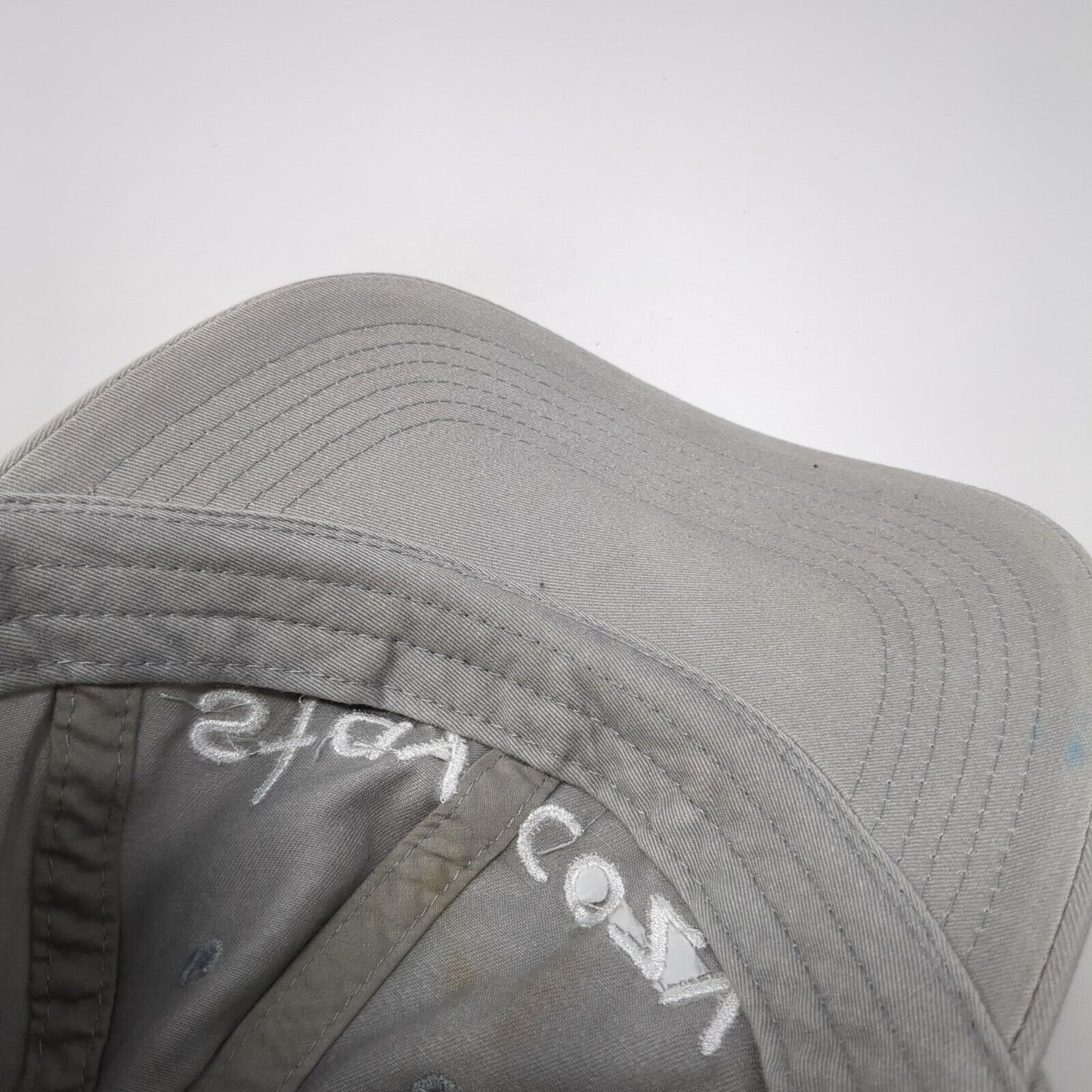 Stay Cozy Slideback Hat Gray One Size Adjustable Embroidered Port Authority