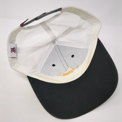 Texas Stress Inc. Snapback Trucker Hat Black One Size Mesh Back Outdoor