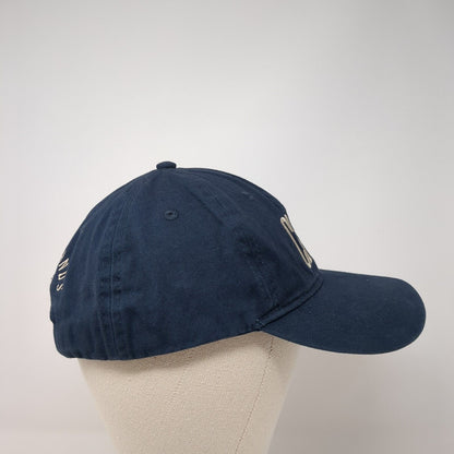 CB CO Cinderlands Slideback Hat Blue One Size Adjustable Embroidered