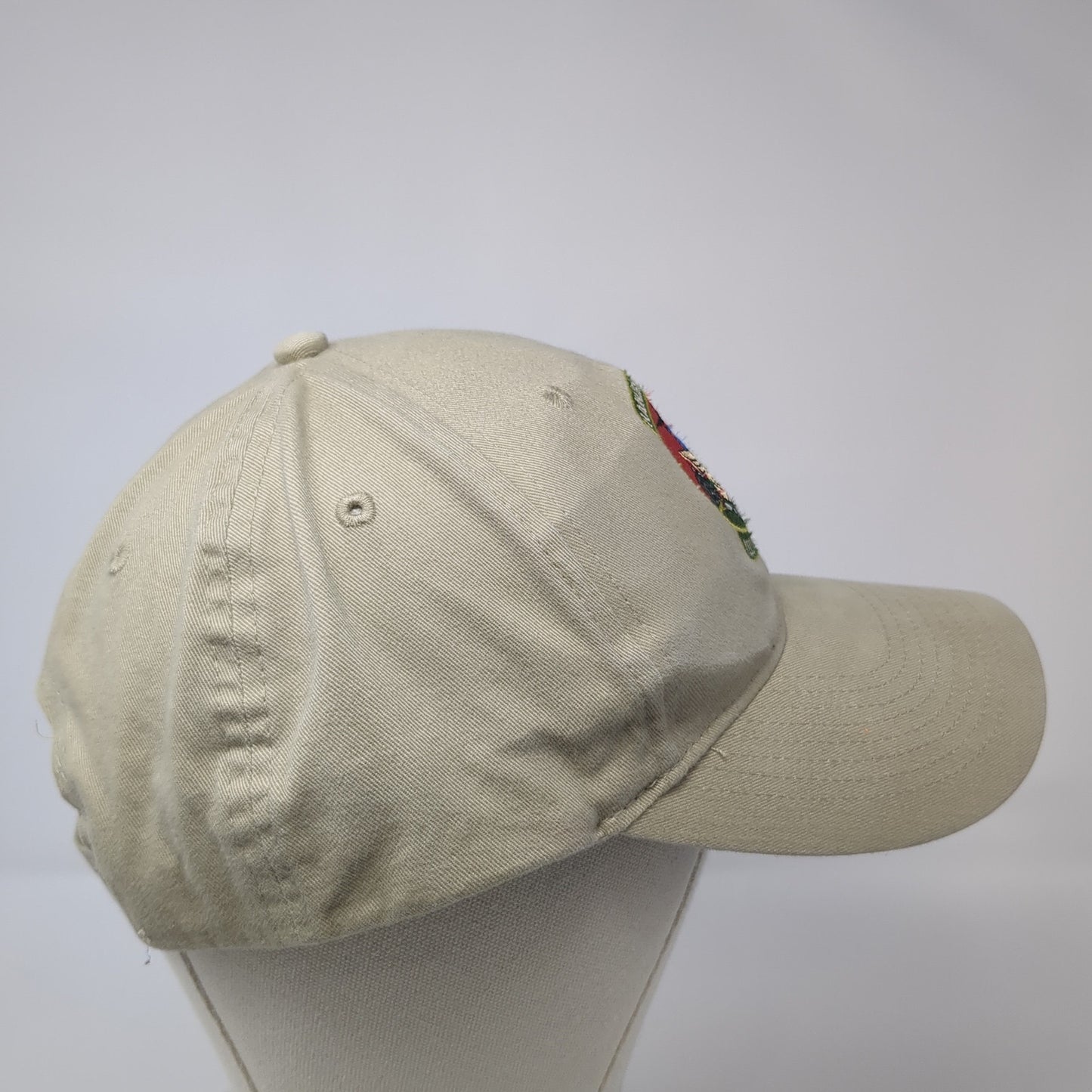 Hawgsmoke 2008 Salina Kansas Baseball Cap Brown One Size Adjustable Embroidered