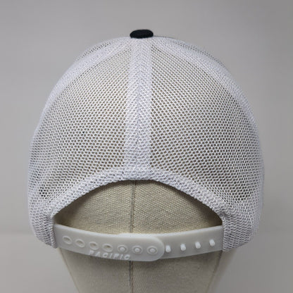 Boise River R&T Snapback Trucker Hat Black OS Adjustable Mesh Pacific Headwear