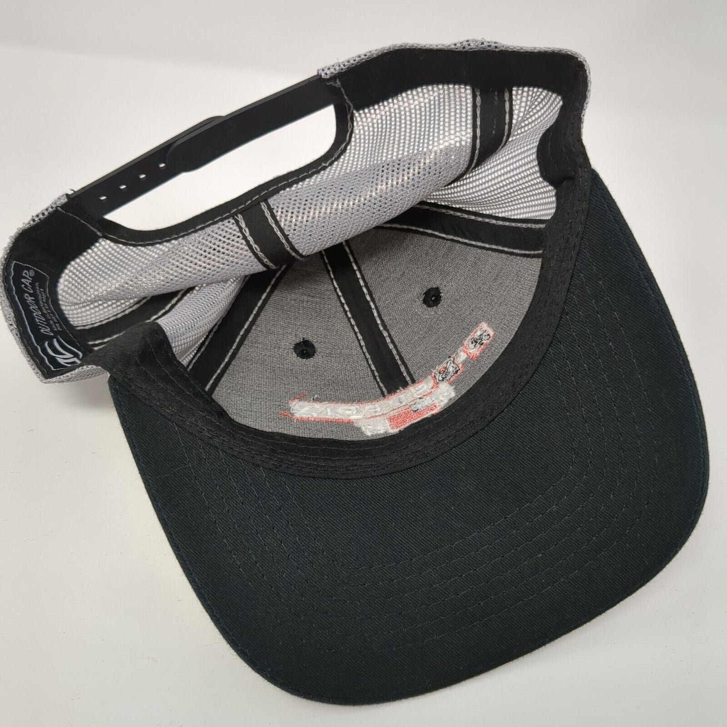 D&B Supply 1959 USA Flag Snapback Trucker Hat Black One Size Mesh Back