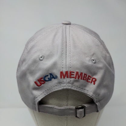 US Open Oakmont 2016 Slideback Hat Gray One Size Solid USGA Member