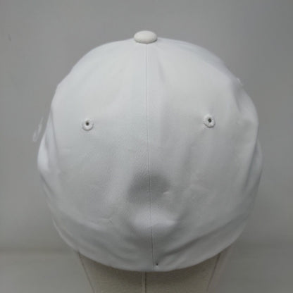 Altimeters Fitted Hat White Large/XL Flexfit Delta Embroidered 6 Panel
